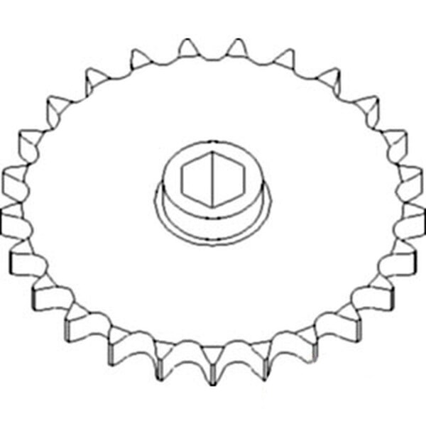 Aftermarket Row Unit Drive Sprocket Fits InternationalCaseIH 2208 2212 WN-87024803-PEX - main